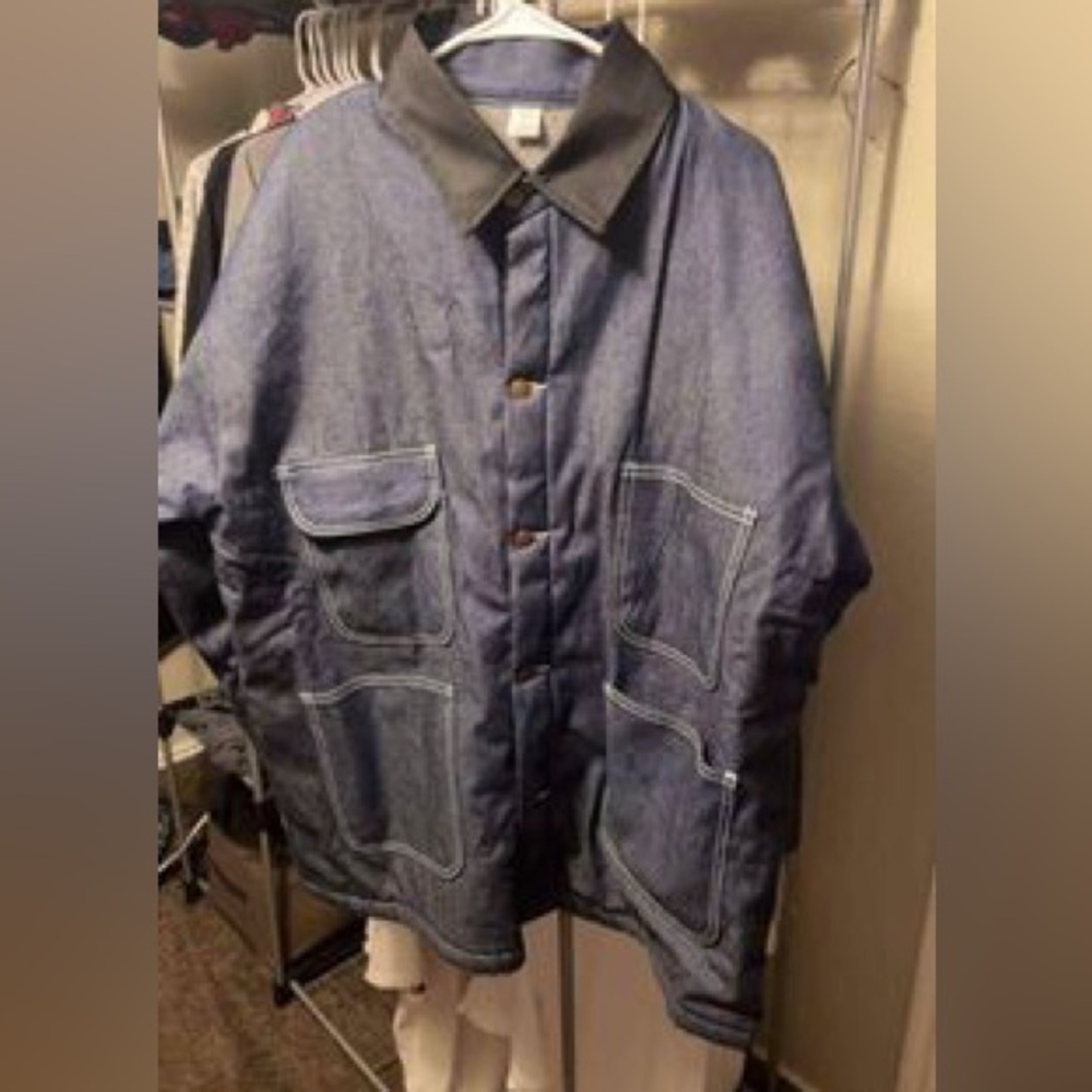 100% authentic Bob Barker denim jacket.